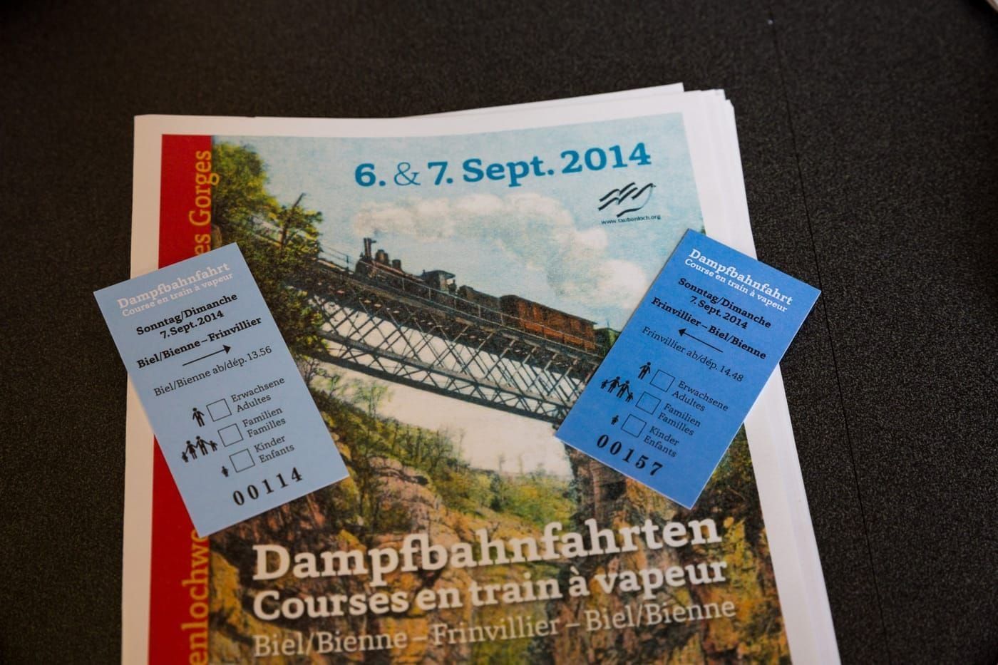 Impression vom 125-Jahr-Jubiläum 2014 im Taubenloch